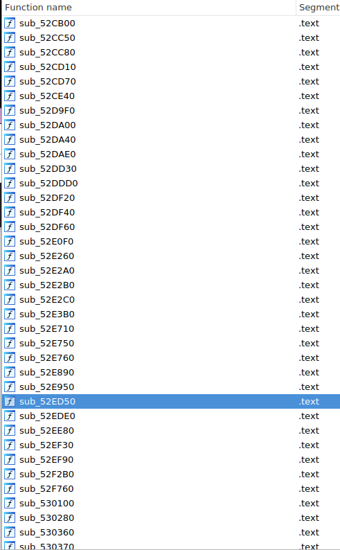 Screenshot IDA